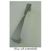 Ручка меблева 2824-128 алюміній
